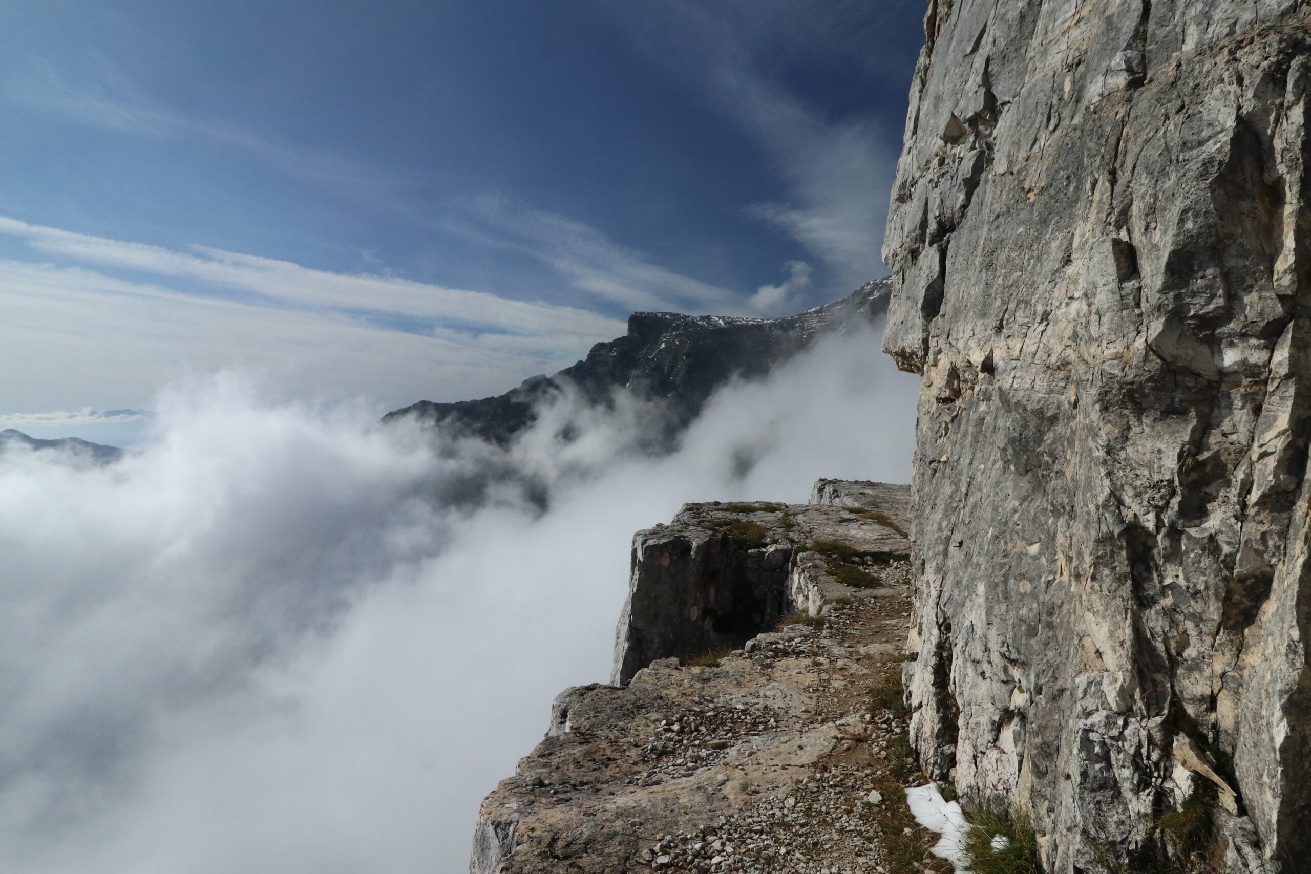 Slowly gathering clouds