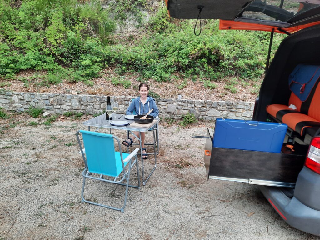 camp dinner