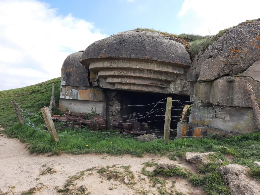 WW2 German artillery position