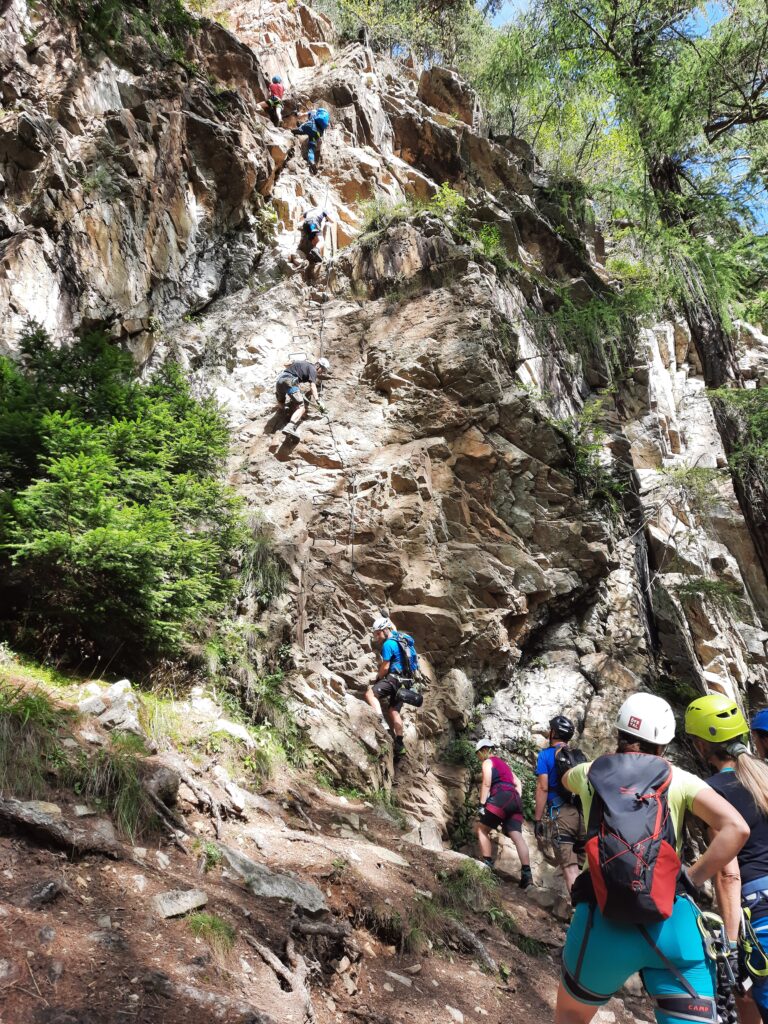 Klettersteig Lehner Wasserfall
