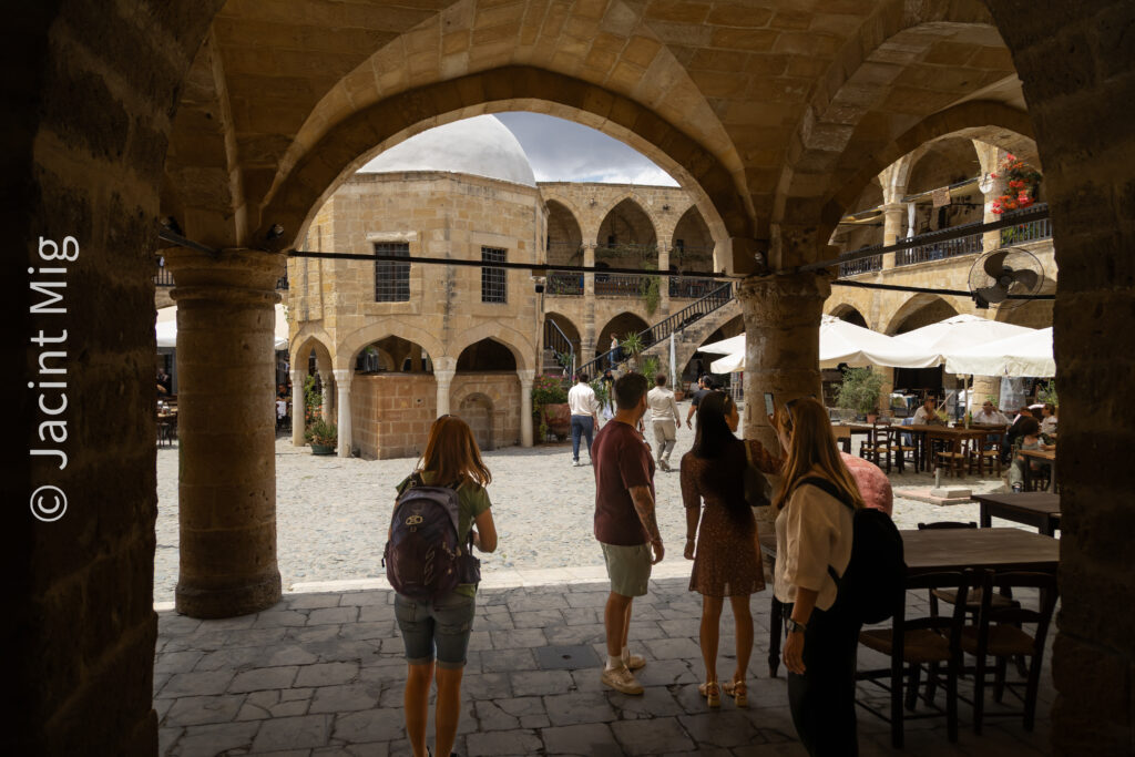 Büyük Han caravanserai in Cyprus. 