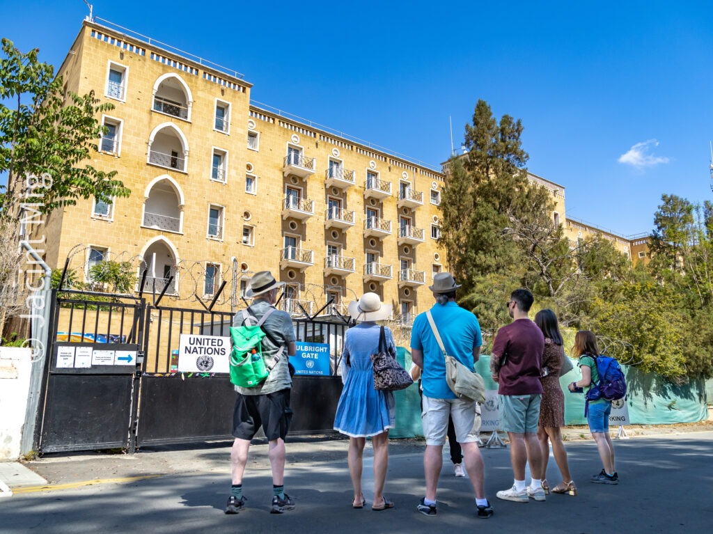 Green line tour, Ledra Palace Hotel